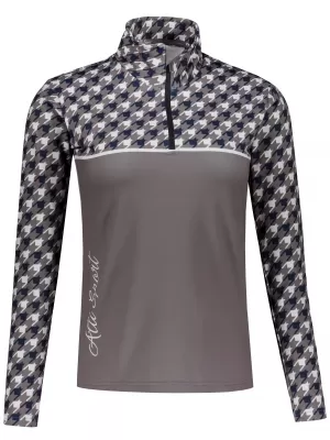 Ženska premium funkcionalna termo majica ALTISPORT VOJ/ALW048TER03 SIVA