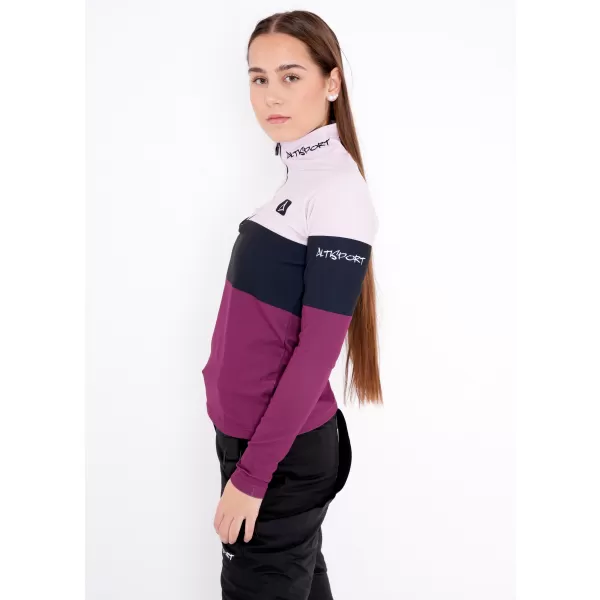  Ženska premium funkcionalna termo majica ALTISPORT VOJ/ALW051TER03 TAMNOCRVENA 