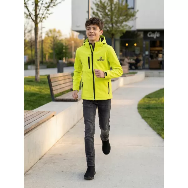  Dječja softshell jakna ALTISPORT ALK006535 VAPNO 