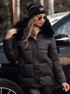 Ženska jakna DSTREET NORDKOLL TY4711 CRNI