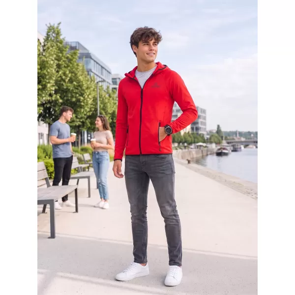  Muška funkcionalna sportska majica ALTISPORT ALM006417 CRVENA 