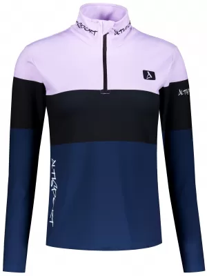 Ženska premium funkcionalna termo majica ALTISPORT VOJ/ALW051TER03 LJUBIČASTA/PLAVA