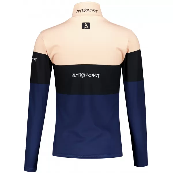  Ženska premium funkcionalna termo majica ALTISPORT VOJ/ALW051TER03 NARANČASTA/PLAVA 