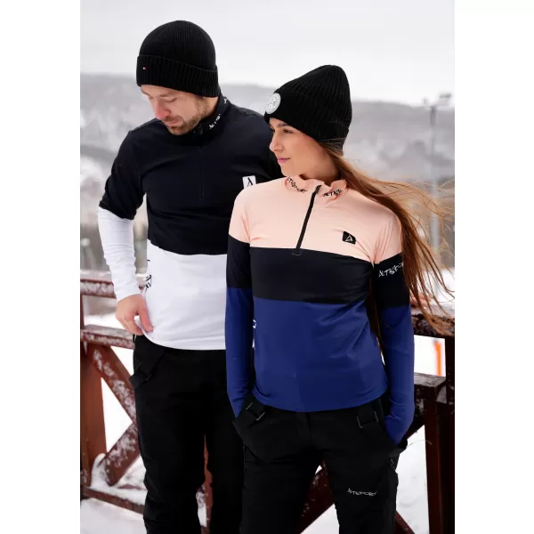  Ženska premium funkcionalna termo majica ALTISPORT VOJ/ALW051TER03 NARANČASTA/PLAVA 