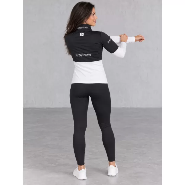  Ženska premium funkcionalna termo majica ALTISPORT VOJ/ALW051TER03 CRNO-BIJELO 