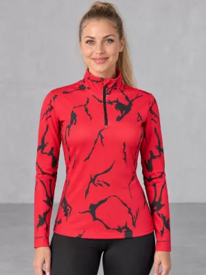 Ženska premium funkcionalna termo majica ALTISPORT VOJ/ALW052TER03 CRVENA