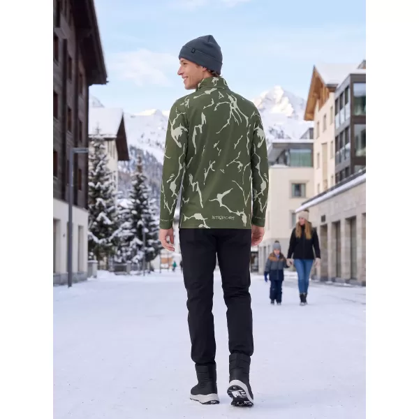  Muška premium funkcionalna termo majica ALTISPORT VOJ/ALM052TER03 KAKI 
