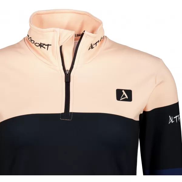  Ženska premium funkcionalna termo majica ALTISPORT VOJ/ALW051TER03 NARANČASTA/PLAVA 