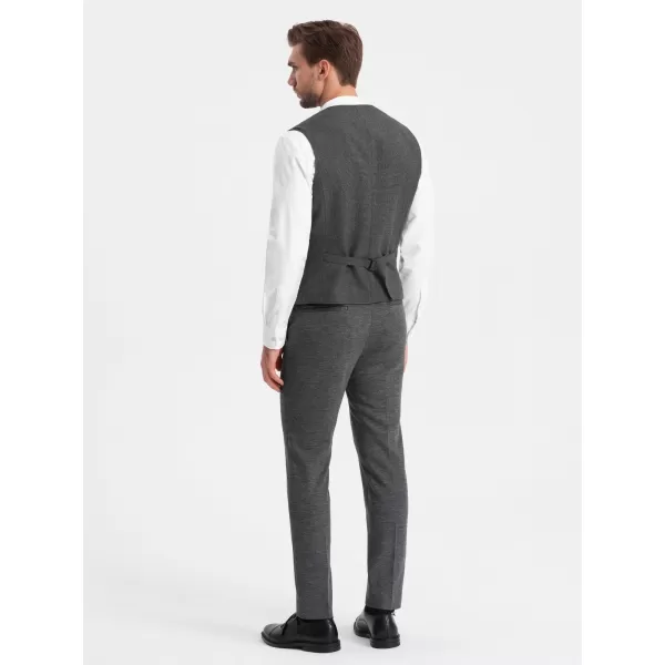  Prsluk OMBRE OM-BLZV-0109 GRAFIT 