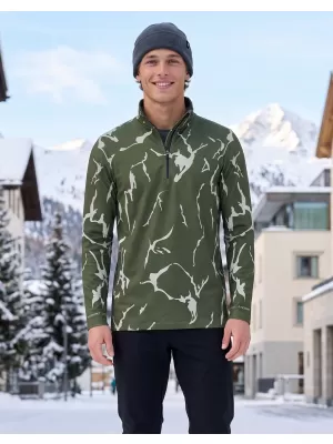 Muška premium funkcionalna termo majica ALTISPORT VOJ/ALM052TER03 KAKI