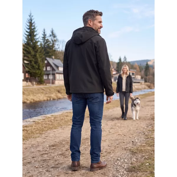  Muška jakna BRANDIT BD3196 CRNA 