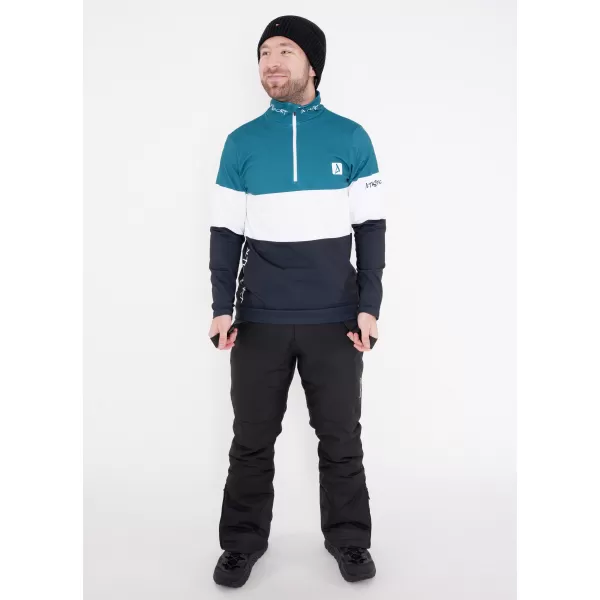  Muška premium funkcionalna termo majica ALTISPORT VOJ/ALM051TER03 KEROZIN/CRNA 