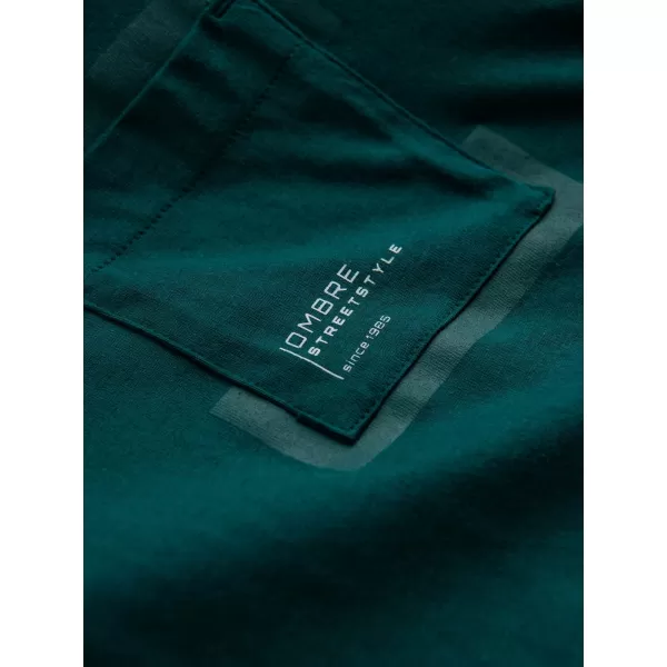  Košulja OMBRE OM-TSPT-0154 MORSKI 