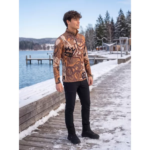  Muška premium funkcionalna termo majica ALTISPORT VOJ/ALM054TER03 SMEĐA 