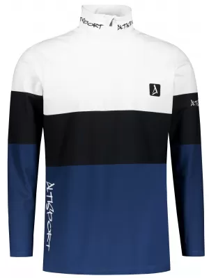 Muška premium funkcionalna termo majica ALTISPORT VOJ/ALM051TER03 BIJELO PLAVA