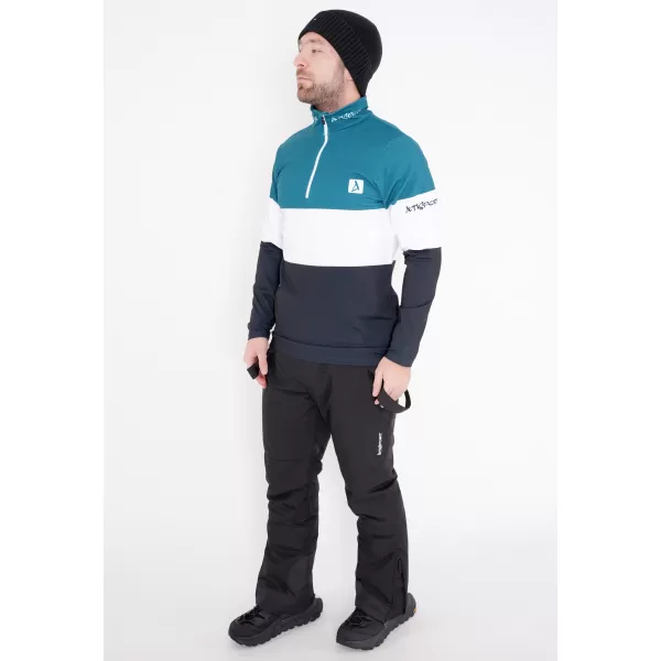  Muška premium funkcionalna termo majica ALTISPORT VOJ/ALM051TER03 KEROZIN/CRNA 