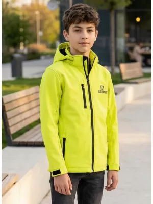 Dječja softshell jakna ALTISPORT ALK006535 VAPNO
