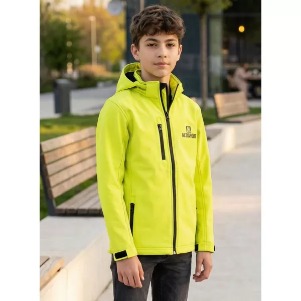  Dječja softshell jakna ALTISPORT ALK006535 VAPNO 