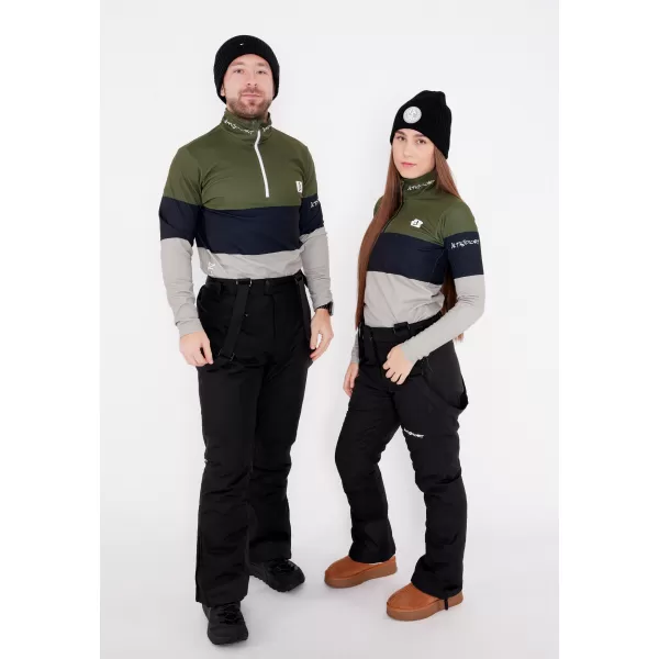  Muška premium funkcionalna termo majica ALTISPORT VOJ/ALM051TER03 KAKI 