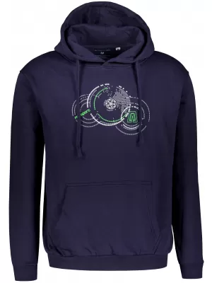 Muški sweatshirt ALTISPORT ALM160JN796 TAMNOPLAVA