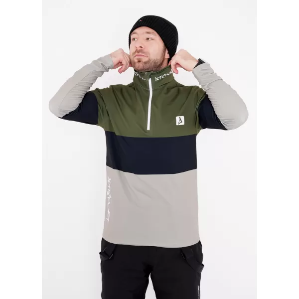  Muška premium funkcionalna termo majica ALTISPORT VOJ/ALM051TER03 KAKI 