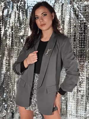 Ženska jakna DSTREET MARANTTA PY0103 TAMNO SIVA