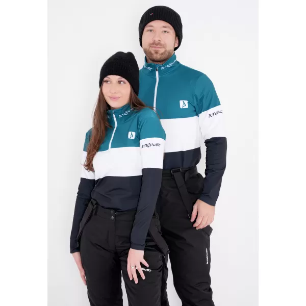  Muška premium funkcionalna termo majica ALTISPORT VOJ/ALM051TER03 KEROZIN/CRNA 