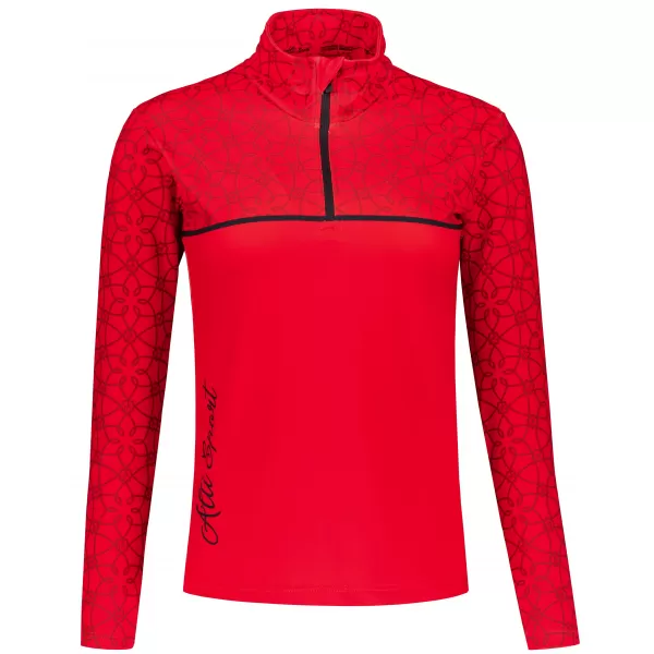  Ženska premium funkcionalna termo majica ALTISPORT VOJ/ALW053TER03 CRVENA 