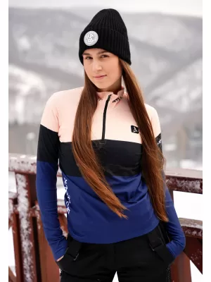 Ženska premium funkcionalna termo majica ALTISPORT VOJ/ALW051TER03 NARANČASTA/PLAVA