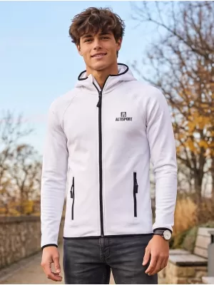 Muška funkcionalna sportska majica ALTISPORT ALM006417 BIJELA