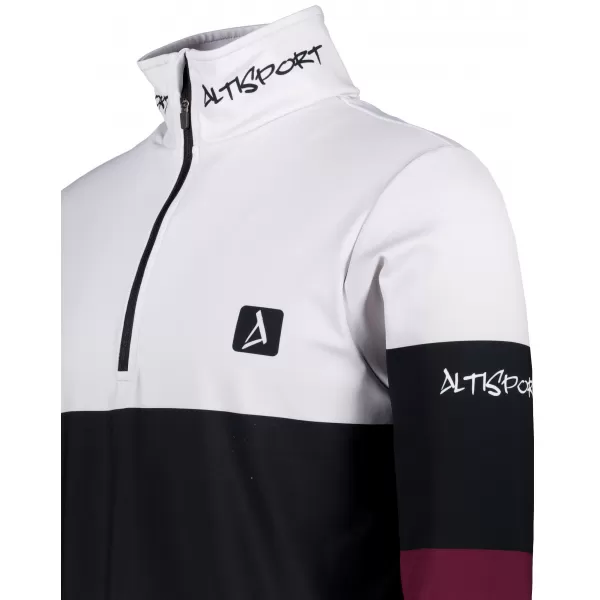  Muška premium funkcionalna termo majica ALTISPORT VOJ/ALM051TER03 TAMNOCRVENA 