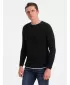 Muški džemper OMBRE OM-SWSW-0103 CRNI