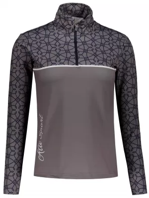 Ženska premium funkcionalna termo majica ALTISPORT VOJ/ALW053TER03 SIVA