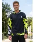 Muška premium funkcionalna majica ALTISPORT VOJ/ALM039MI01 CRNA I ŽUTA