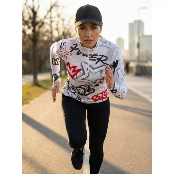  Ženska premium funkcionalna termo majica ALTISPORT VOJ/ALW054TER03 SIVO-CRVENA 