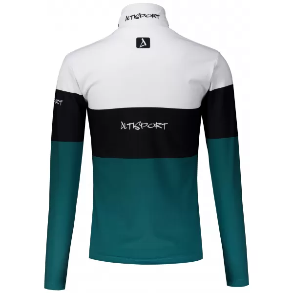  Ženska premium funkcionalna termo majica ALTISPORT VOJ/ALW051TER03 BIJELO ZELENA 