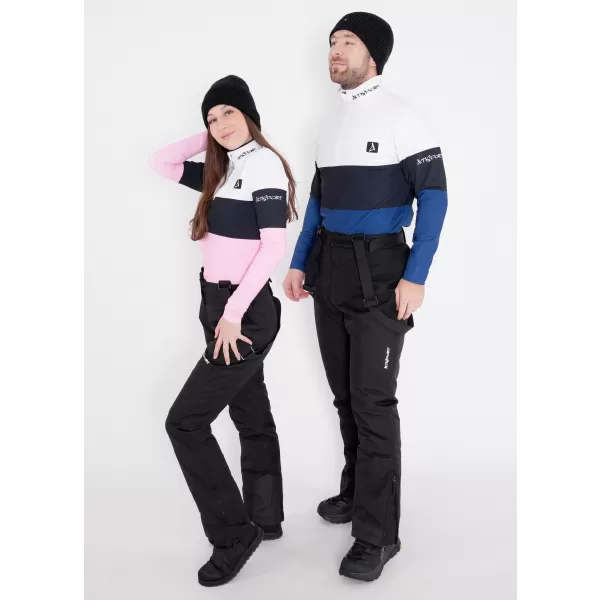  Muška premium funkcionalna termo majica ALTISPORT VOJ/ALM051TER03 BIJELO PLAVA 