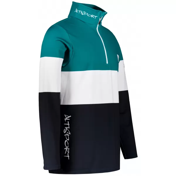  Muška premium funkcionalna termo majica ALTISPORT VOJ/ALM051TER03 KEROZIN/CRNA 