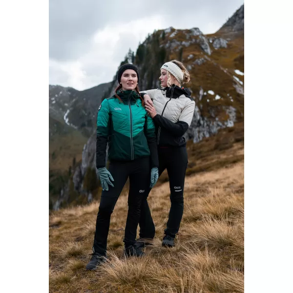  Ženska sportska jakna NORDBLANC ICEBERGS NBWJL8112 TAMNO ZELENA 