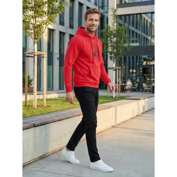  Muški sweatshirt ALTISPORT ALM172JN796 CRVENA 