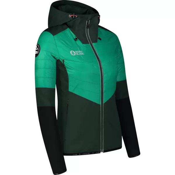  Ženska sportska jakna NORDBLANC ICEBERGS NBWJL8112 TAMNO ZELENA 