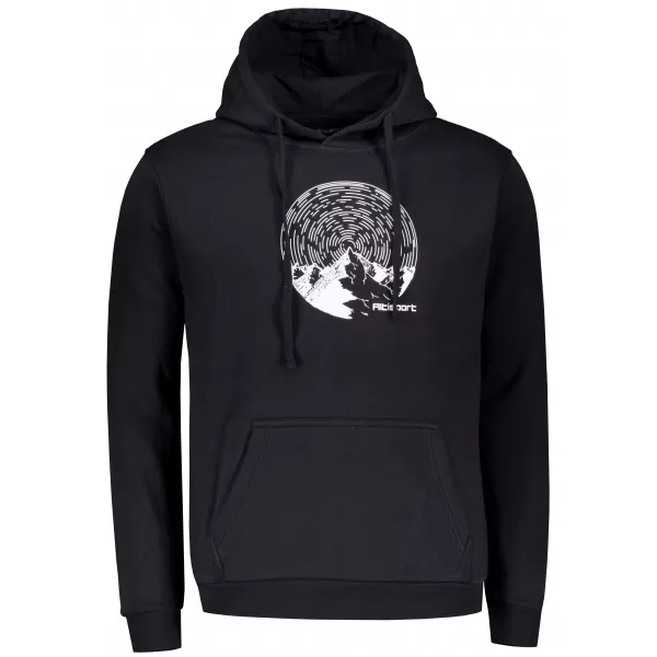  Muški sweatshirt ALTISPORT ALM172JN796 CRNO-BIJELO 