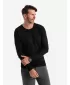 Muški džemper OMBRE OM-SWBS-0106 CRNI
