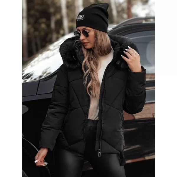  Ženska jakna DSTREET MODIVA TY4726 CRNI 