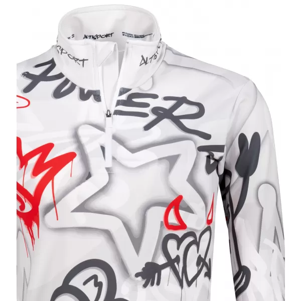  Ženska premium funkcionalna termo majica ALTISPORT VOJ/ALW054TER03 SIVO-CRVENA 