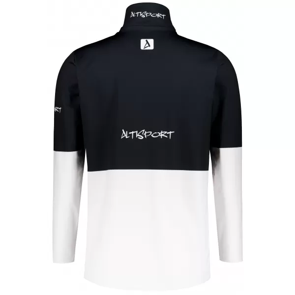  Muška premium funkcionalna termo majica ALTISPORT VOJ/ALM051TER03 CRNO-BIJELO 