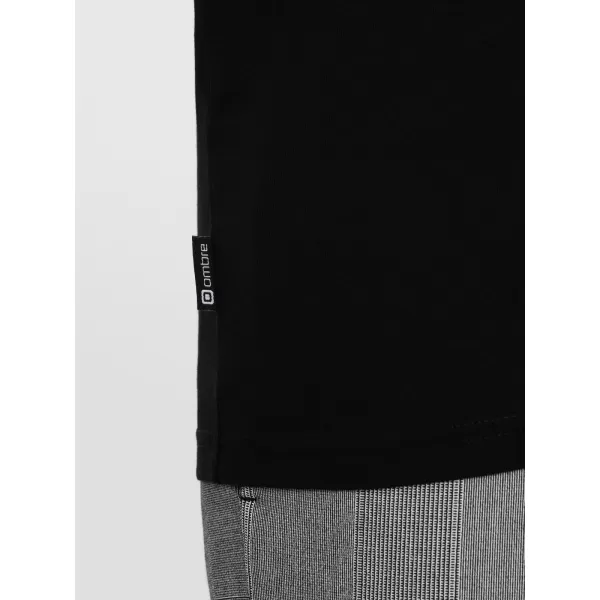  Košulja OMBRE OM-TSCT-0106 CRNI 
