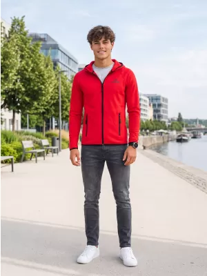 Muška funkcionalna sportska majica ALTISPORT ALM006417 CRVENA