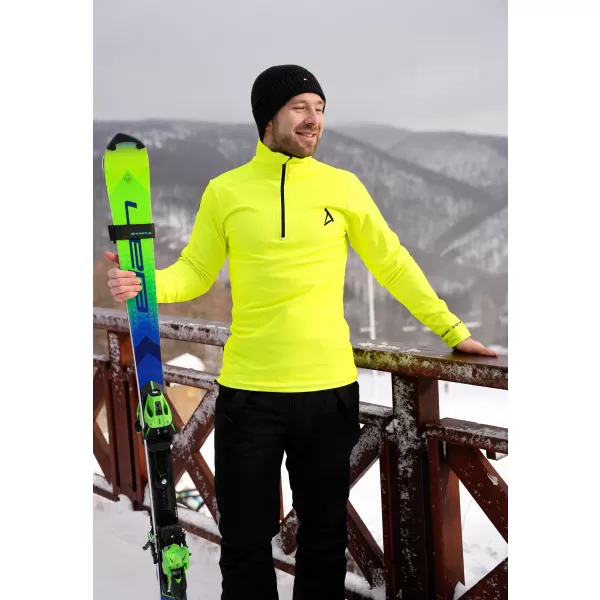  Muška premium funkcionalna termo majica ALTISPORT VOJ/ALM000TER03 NEON ŽUTA 