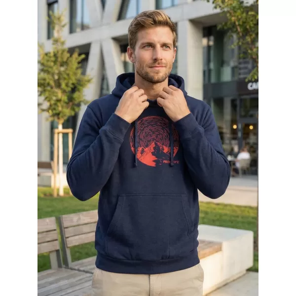  Muški sweatshirt ALTISPORT ALM172JN796 TAMNOPLAVA 